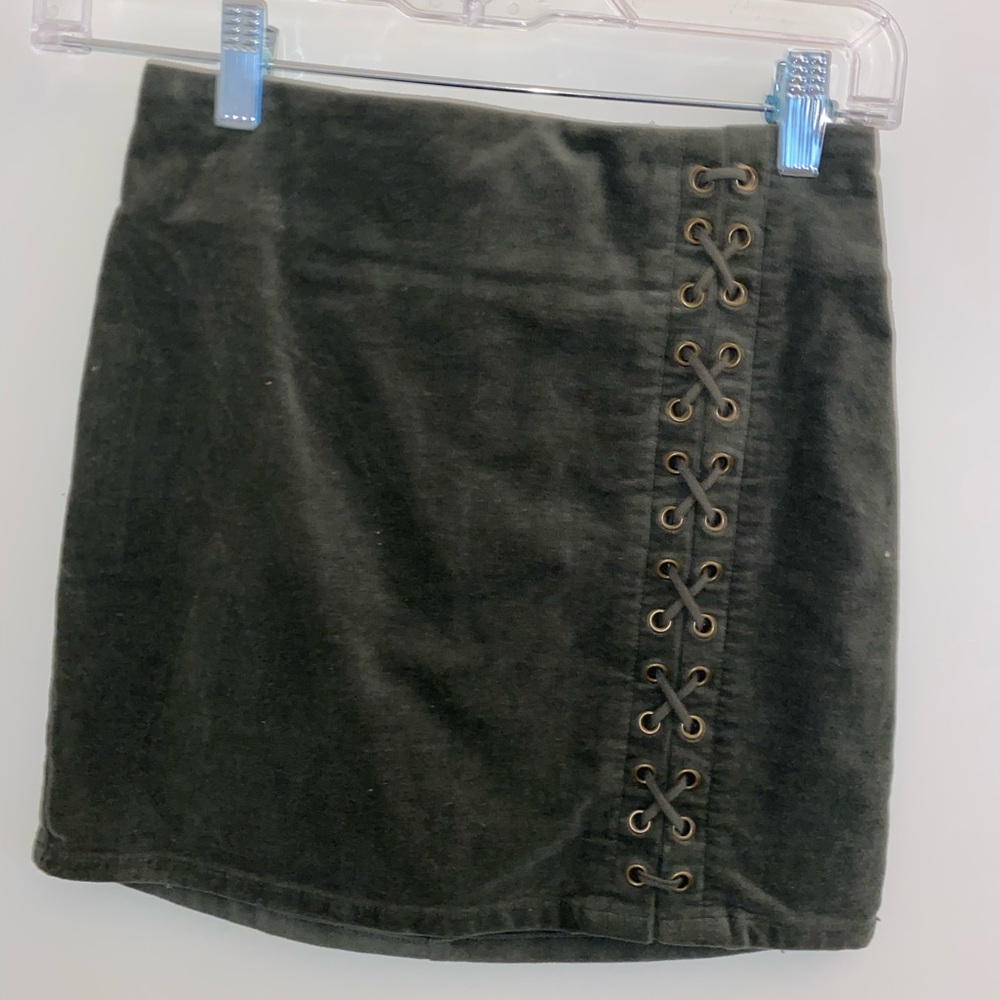 Forever 21 Olive Green Mini skirt